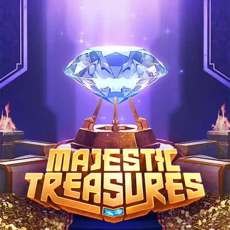Majestic Treasures slot game interface